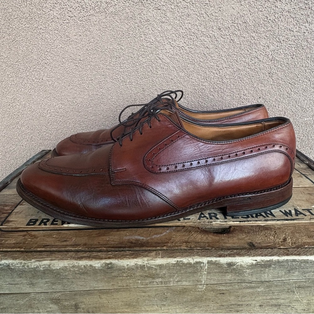 Allen Edmonds Kingsley Brown Leather Oxford